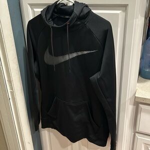 Nike Hoodie Therma-Fit Sz M Men’s Black